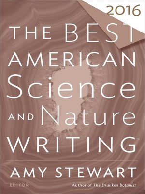 cover image of The Best American Science and Nature Writing 2016